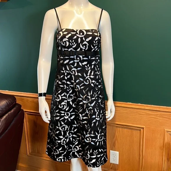 Chetta B Dresses | Vintage Chetta B for Sherry Bloom and Peter Noviello Cocktail Dress | Color: Black/White | Size: 6 | Pm-50834667'S Closet